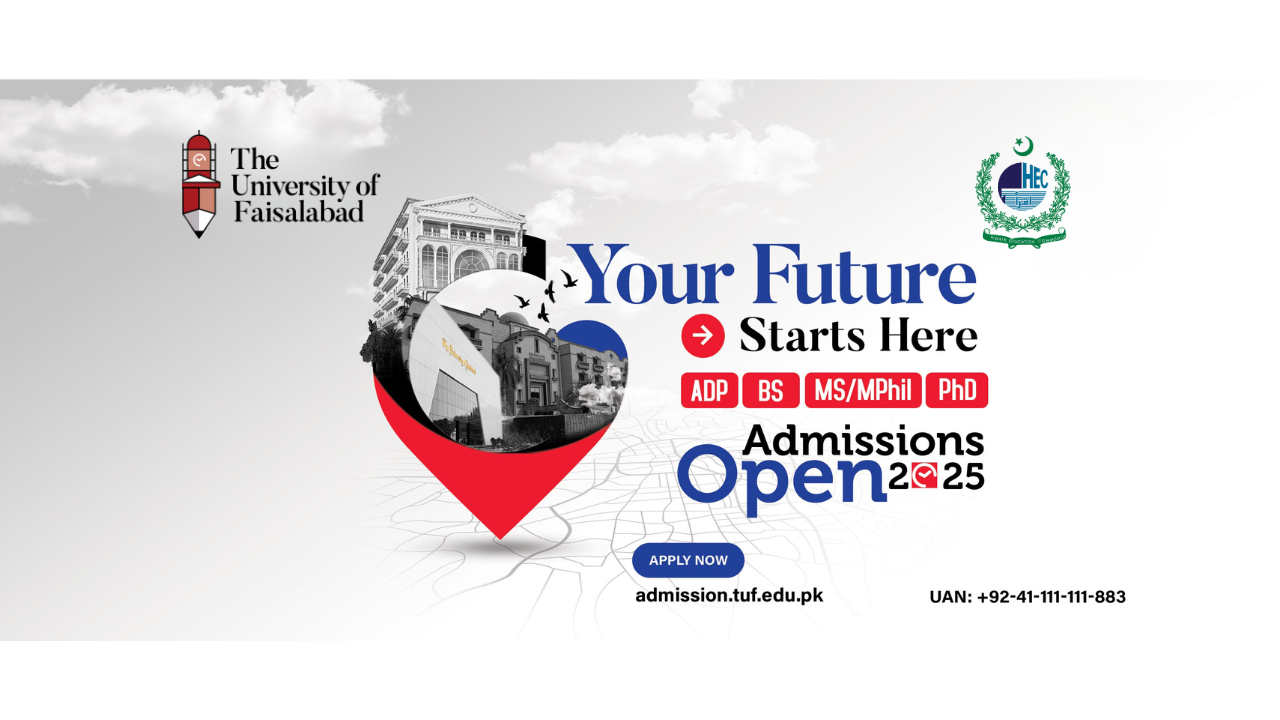The University of Faisalabad Admission 2025