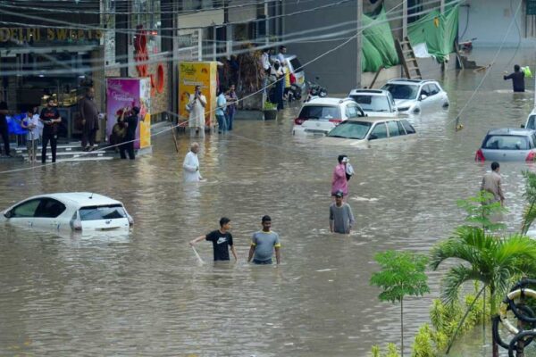 Karachi School Closures Amid Historic Monsoon Flooding Karachi School Closures due to Monsoon Flooding