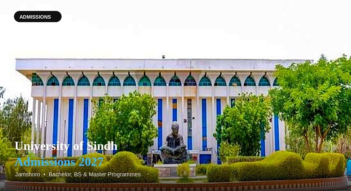 University of Sindh Admissions 2027