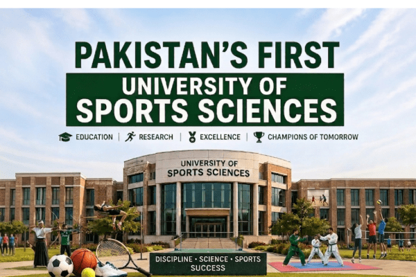 Punjab Announces Pakistan First University of Sports Sciences
