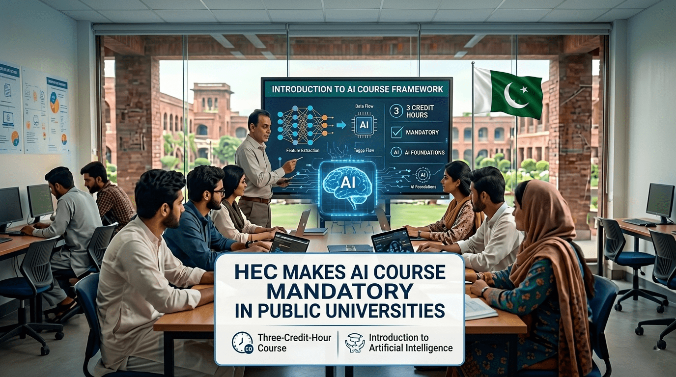 HEC Introduces Mandatory AI Course in Pakistan Universities