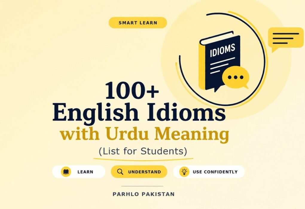 100+ English Idioms with Urdu Meaning