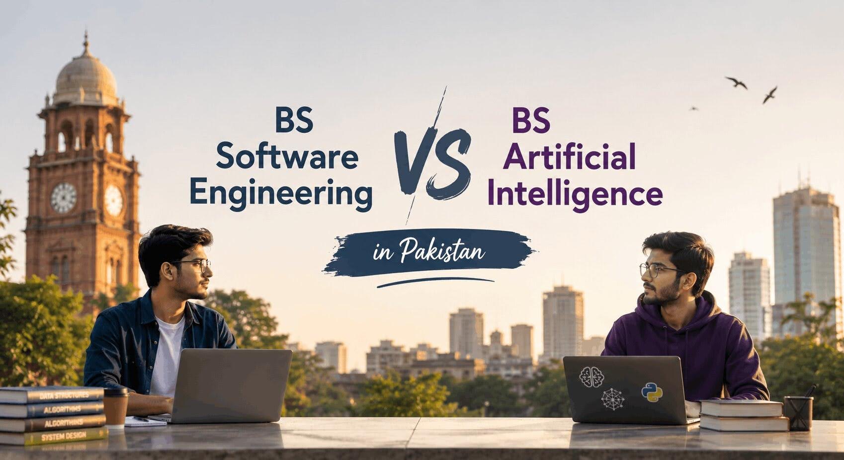BS Software Engineering vs BS Artificial Intelligence in Pakistan