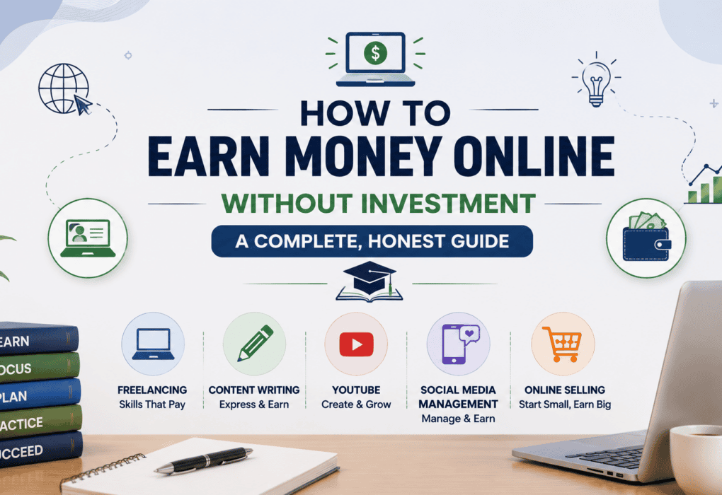 Earn Money Online Without Investment After Matric