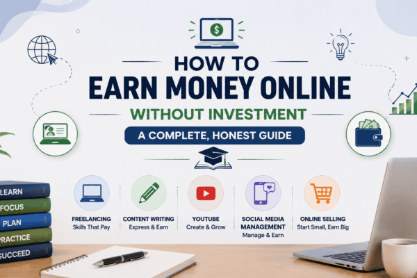Earn Money Online Without Investment After Matric