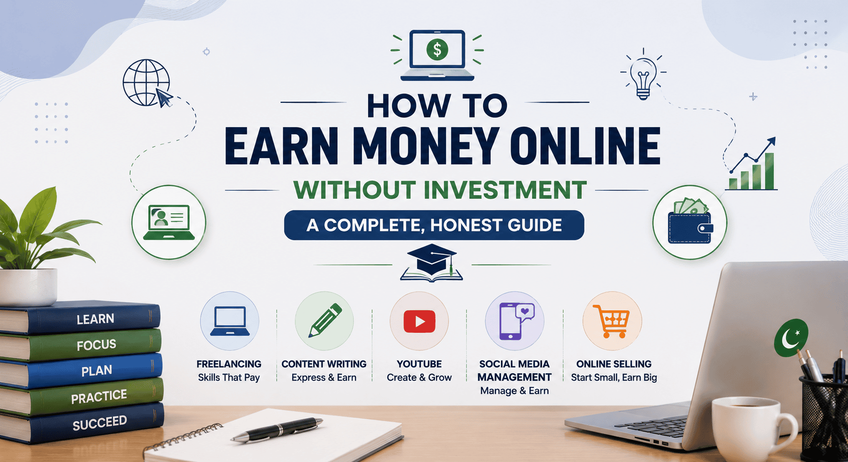 Earn Money Online Without Investment After Matric