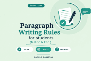 Paragraph Writing Rules for Matric & FSc English Syllabus