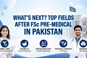 Which Field Is Best After FSc Pre Medical in Pakistan