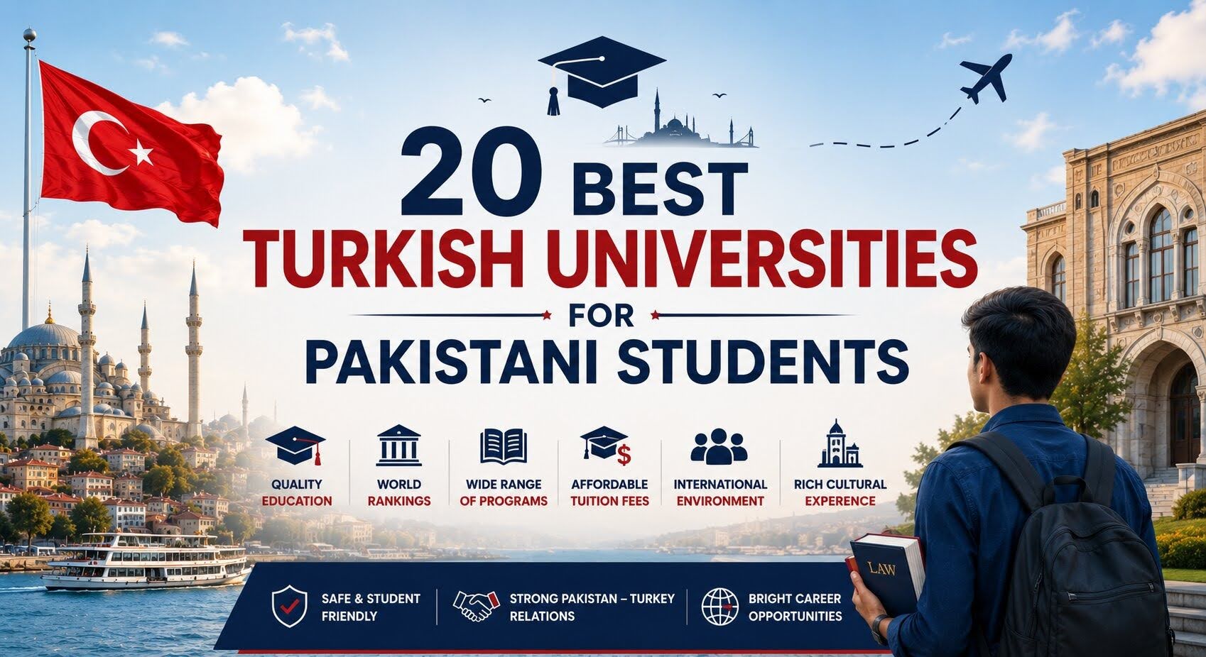 A Complete Guide to Top Turkish Universities, Admissions Pathways, and Visa Details for Pakistani Students
