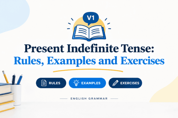Present Indefinite Tense: Rules, Examples and Exercises