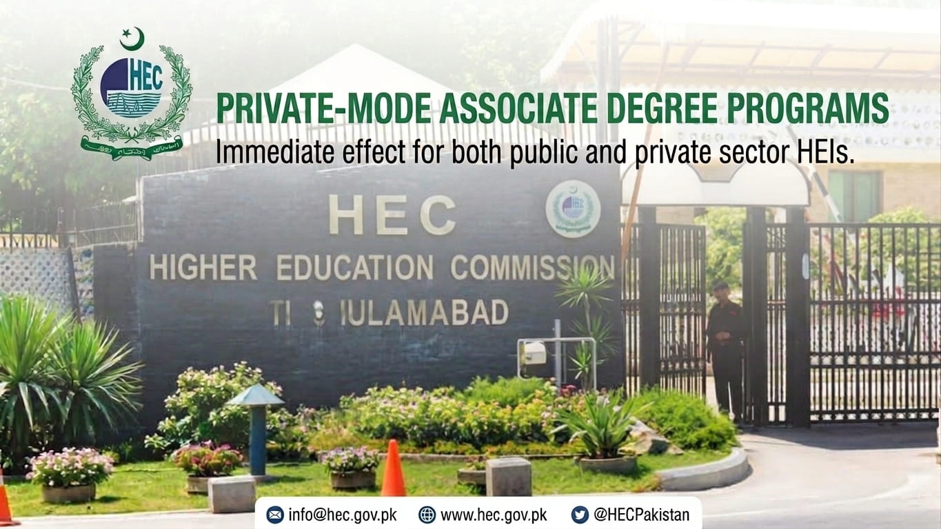 HEC Bans New Admissions in Annual, Private-Mode Associate Degree Programs